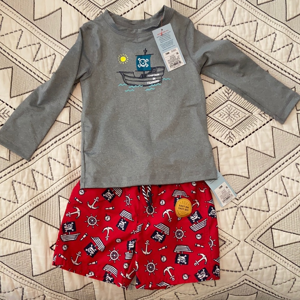 Cat & Jack bathing suit 18mo